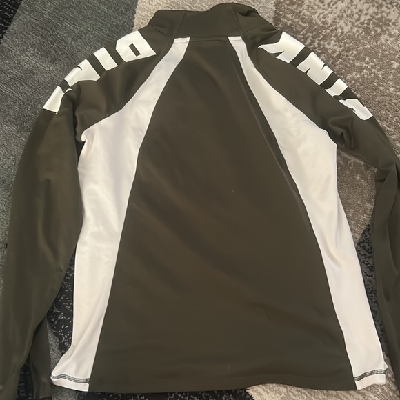 PINK Victorias Secret Ultimate 3/4 Zip Hoodie - Picture 5 of 7